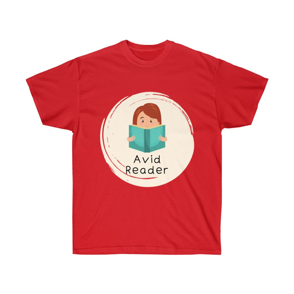 "Avid Reader" Unisex Ultra Cotton Tee