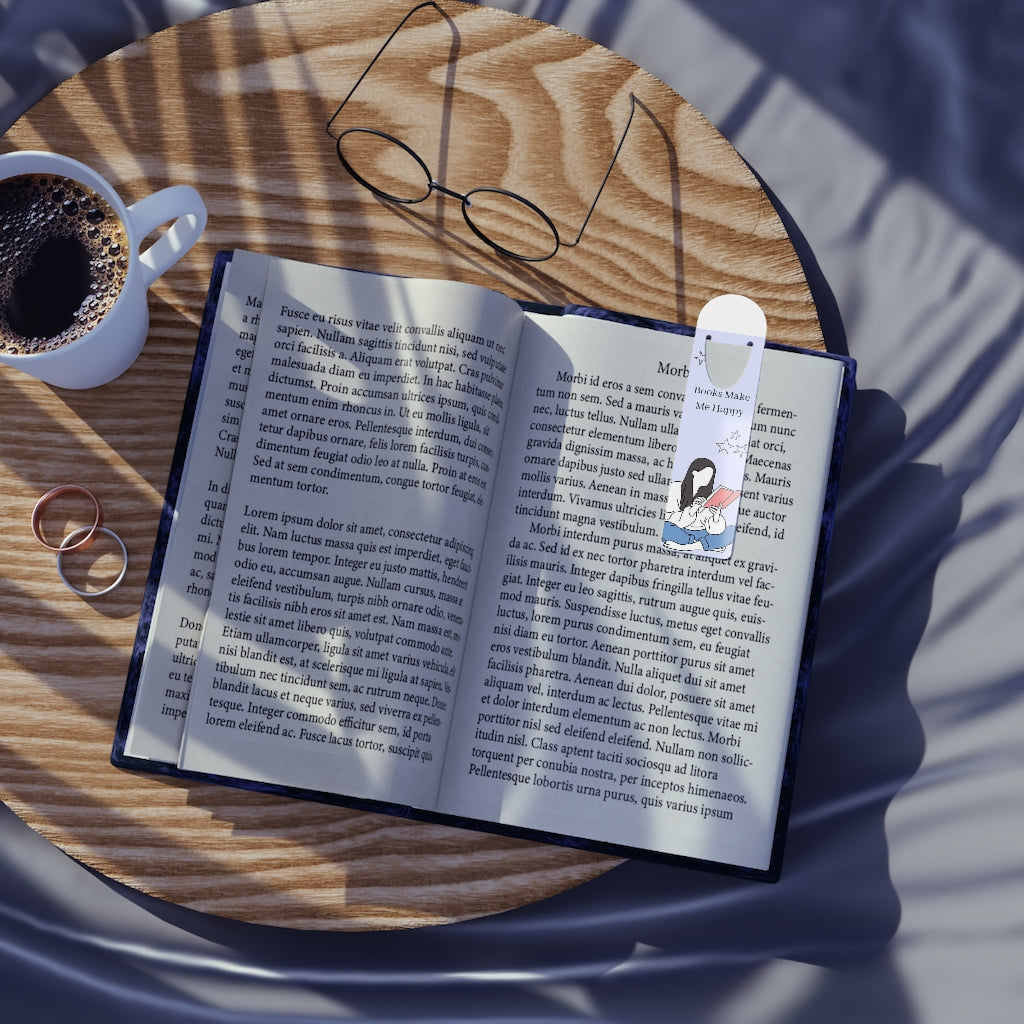 "Books make me Happy" Bookmark