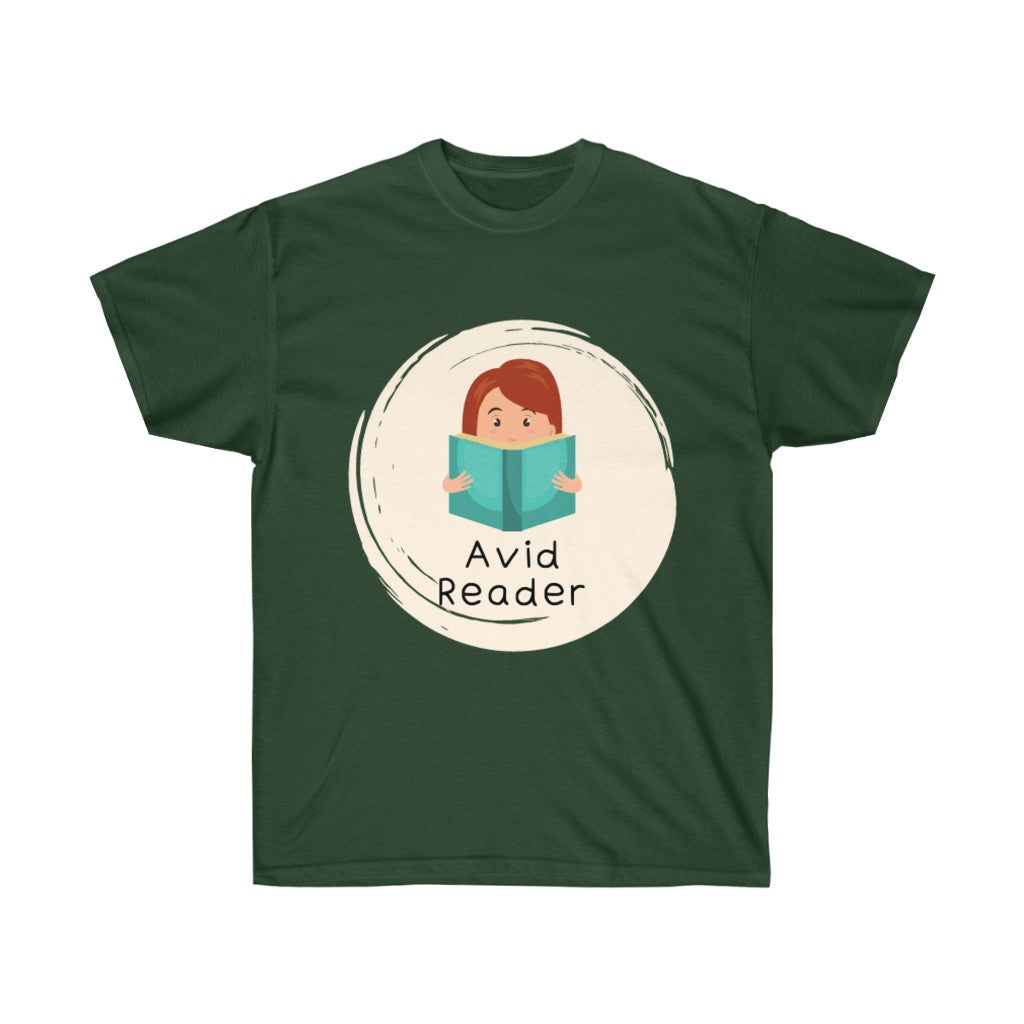 "Avid Reader" Unisex Ultra Cotton Tee