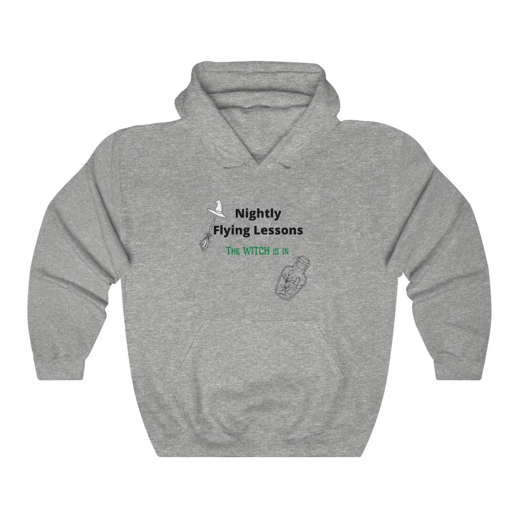 "Nightly Flying Lessons" Unisex Heavy Blend™ Hooded Sweatshirt