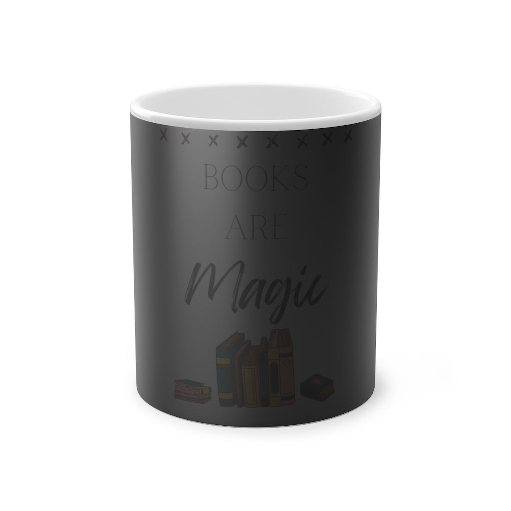 "Books are Magic" Magic Mug, 11oz