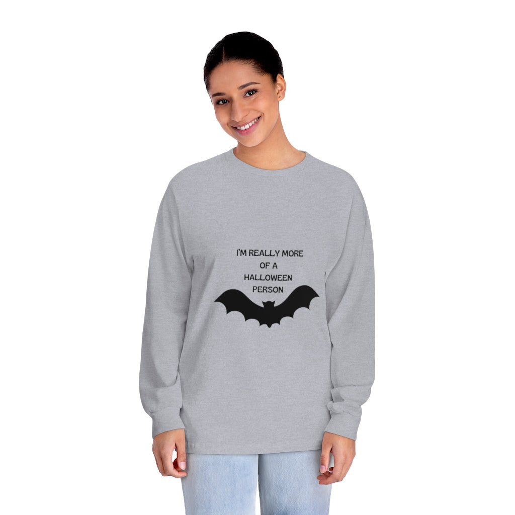 "Halloween Person" Unisex Classic Long Sleeve T-Shirt