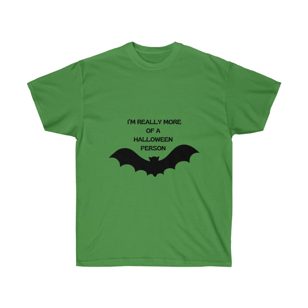 "Halloween Person" Unisex Ultra Cotton Tee