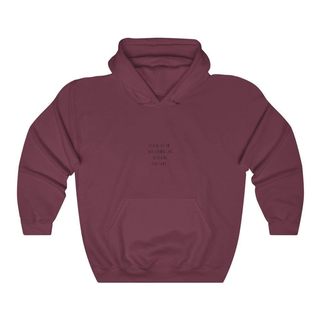 "Look at me becoming an Author" Unisex Heavy Blend™ Hooded Sweatshirt