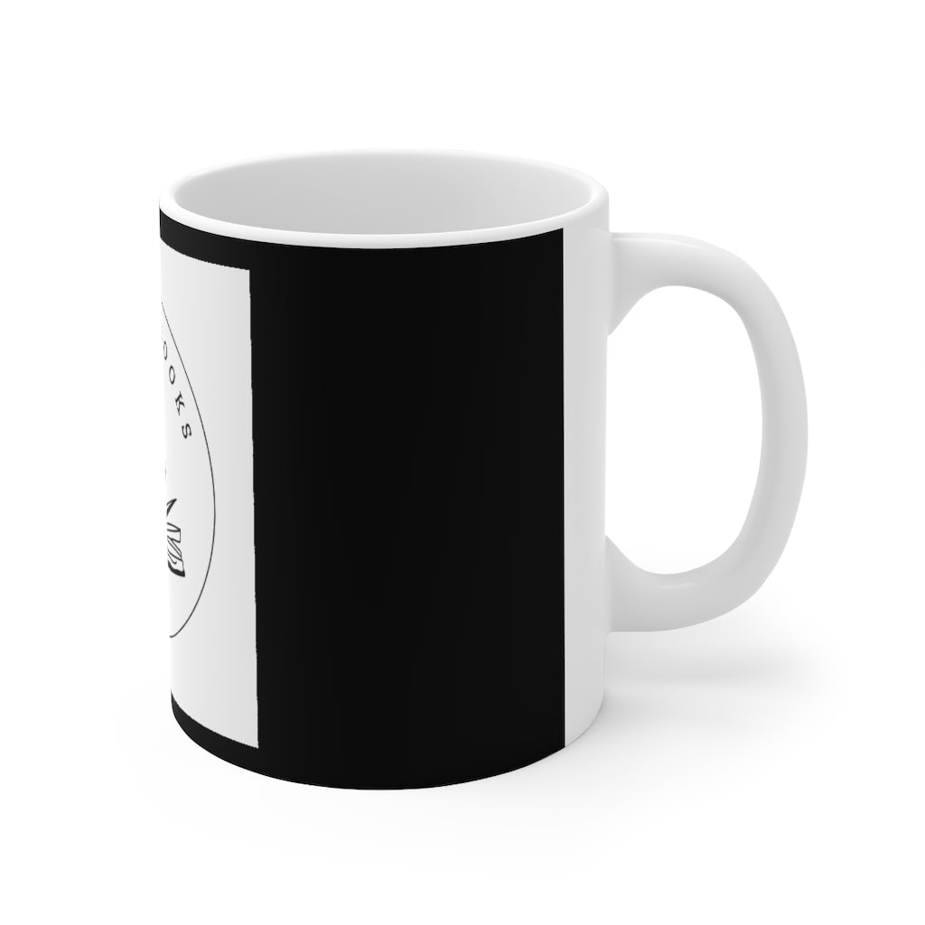 J. Essex Logo on Black Ceramic Coffee Cups, 11oz, 15oz