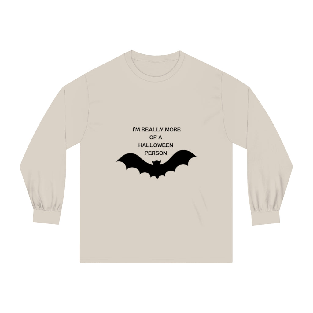 "Halloween Person" Unisex Classic Long Sleeve T-Shirt