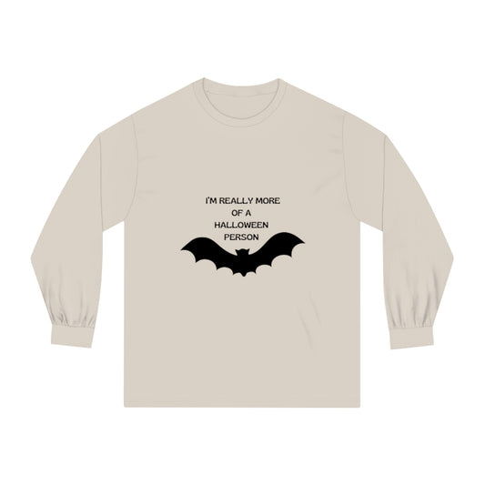 "Halloween Person" Unisex Classic Long Sleeve T-Shirt