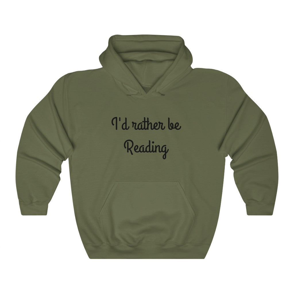 "I'd rather be Reading" Unisex Heavy Blend™ Hooded Sweatshirt