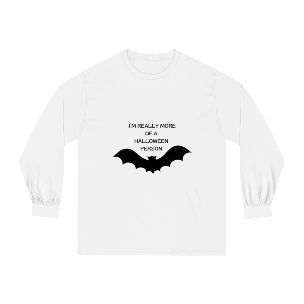 "Halloween Person" Unisex Classic Long Sleeve T-Shirt