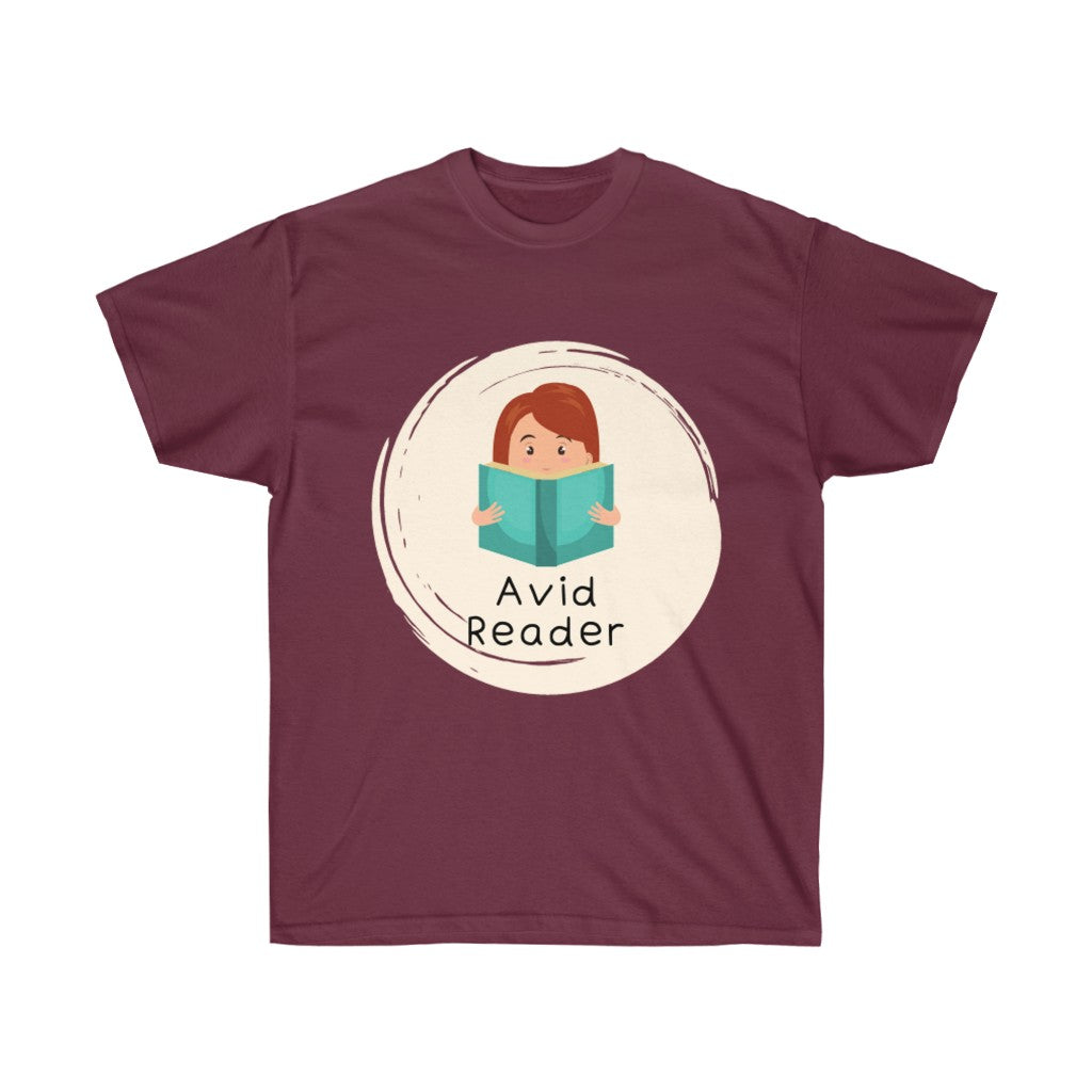 "Avid Reader" Unisex Ultra Cotton Tee