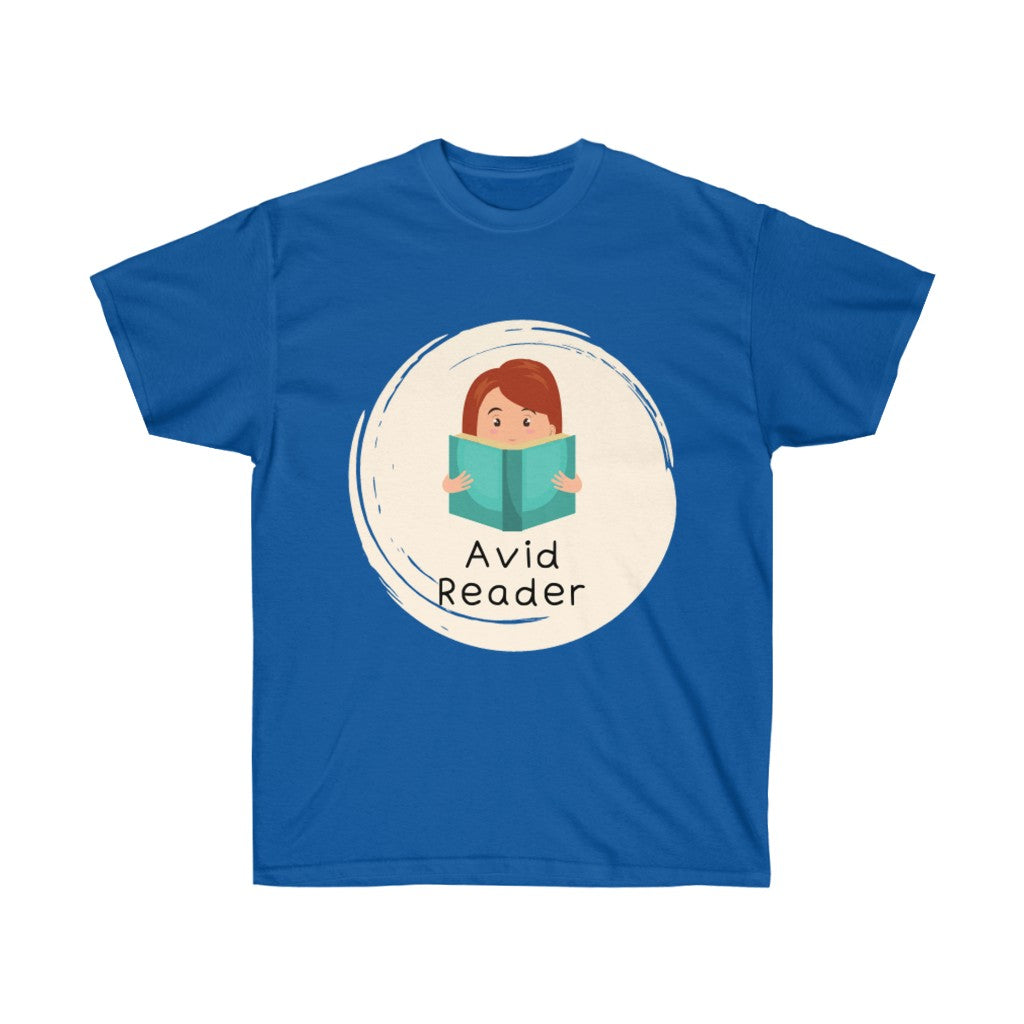 "Avid Reader" Unisex Ultra Cotton Tee