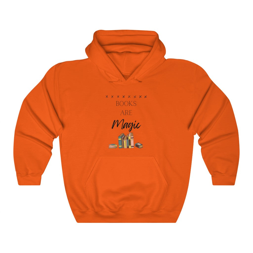 "Books are Magic" Unisex Heavy Blend™ Hooded Sweatshirt