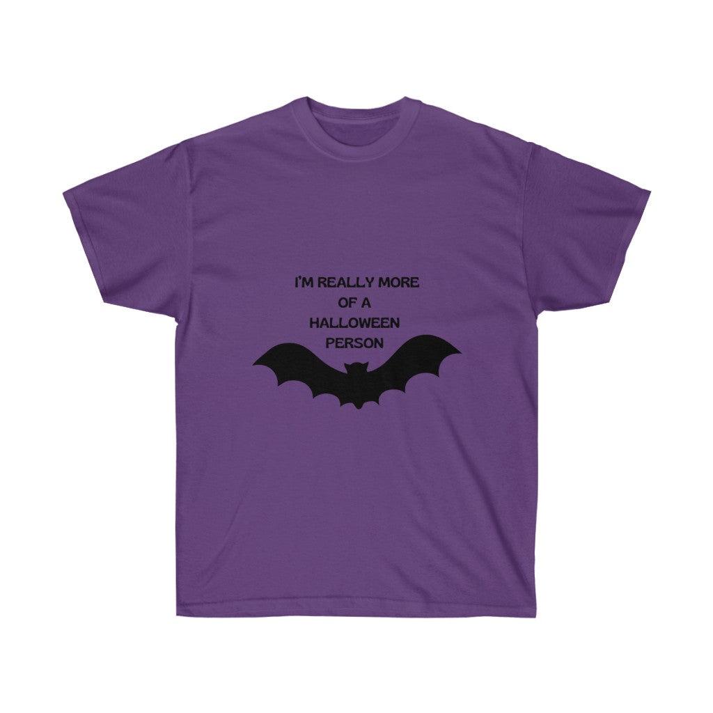 "Halloween Person" Unisex Ultra Cotton Tee
