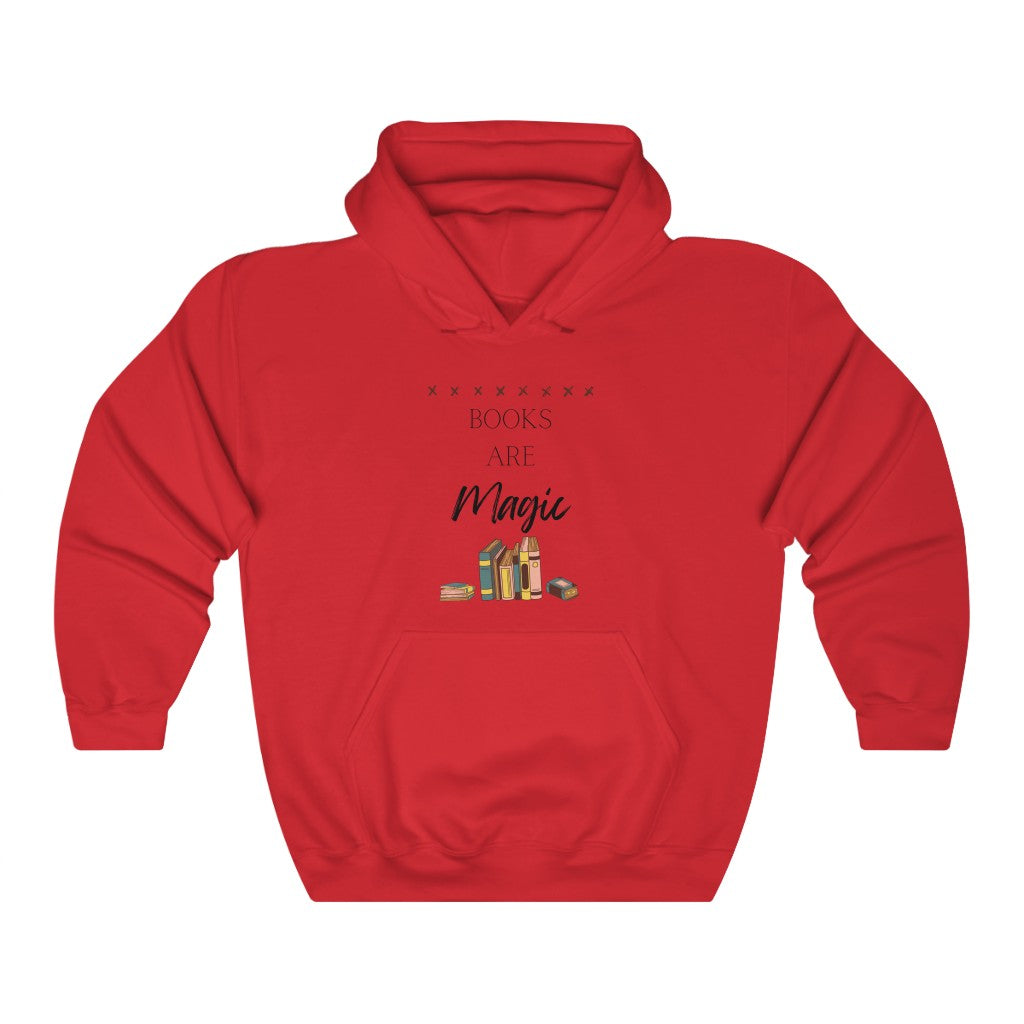 "Books are Magic" Unisex Heavy Blend™ Hooded Sweatshirt
