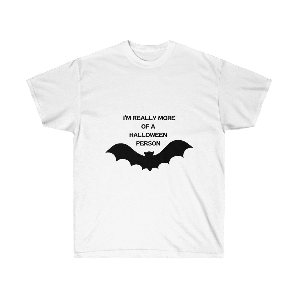 "Halloween Person" Unisex Ultra Cotton Tee