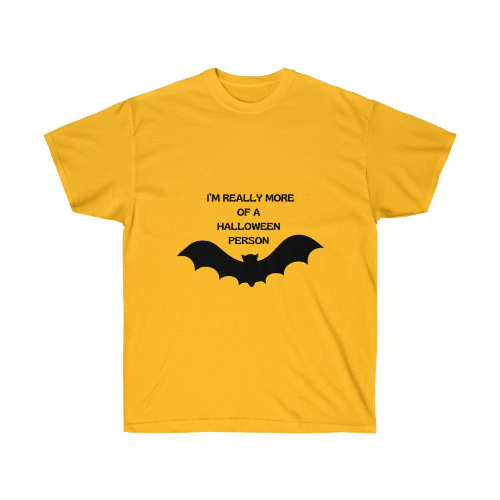 "Halloween Person" Unisex Ultra Cotton Tee