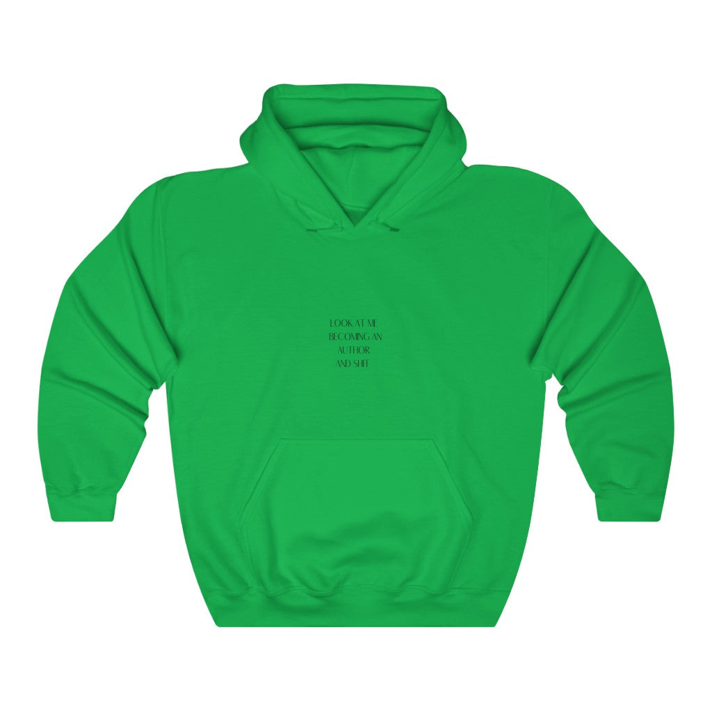 "Look at me becoming an Author" Unisex Heavy Blend™ Hooded Sweatshirt