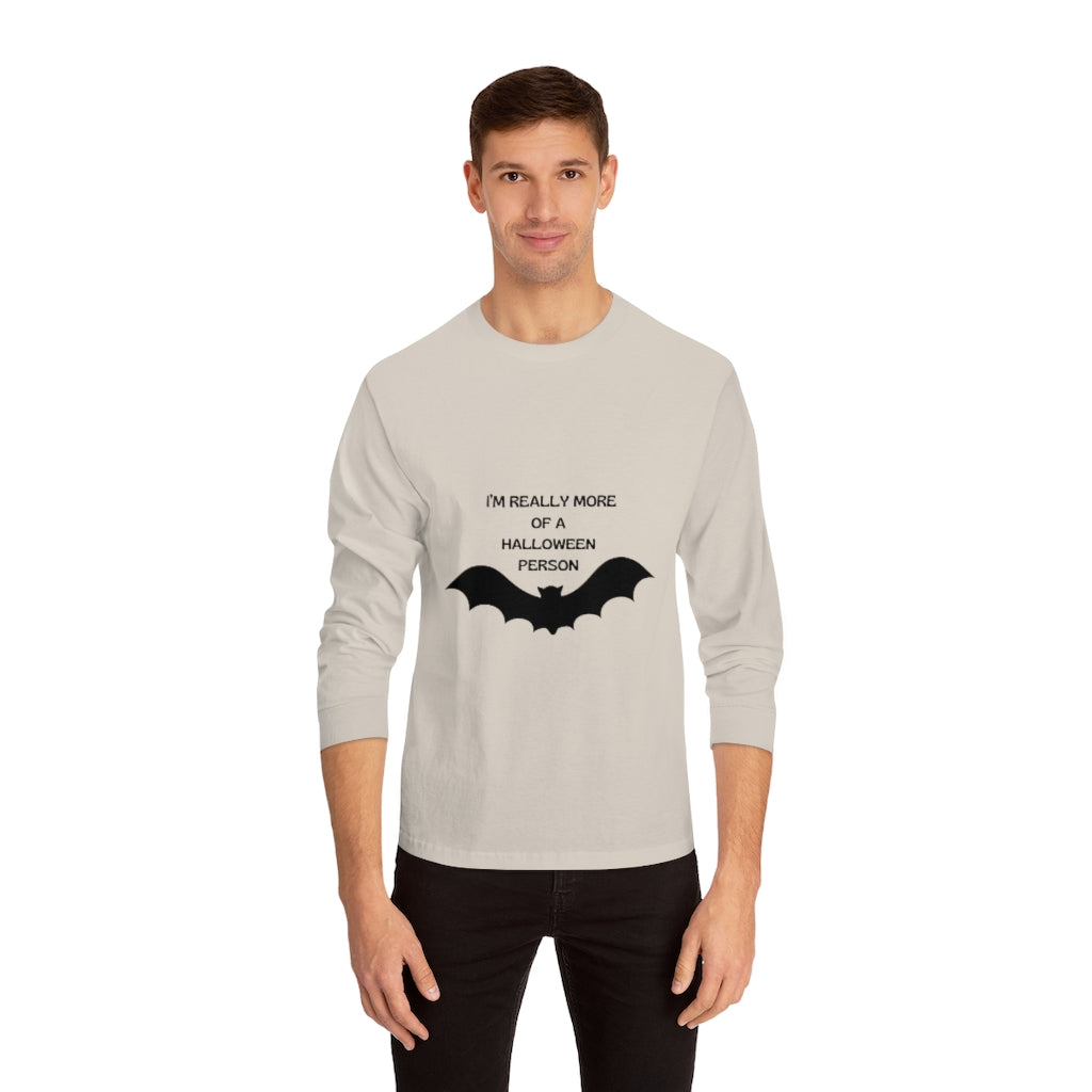 "Halloween Person" Unisex Classic Long Sleeve T-Shirt