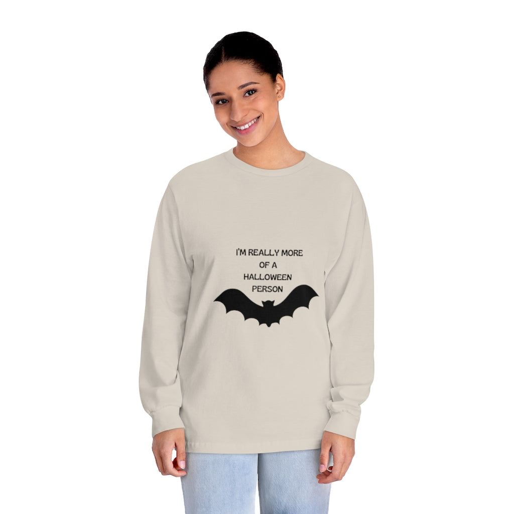 "Halloween Person" Unisex Classic Long Sleeve T-Shirt