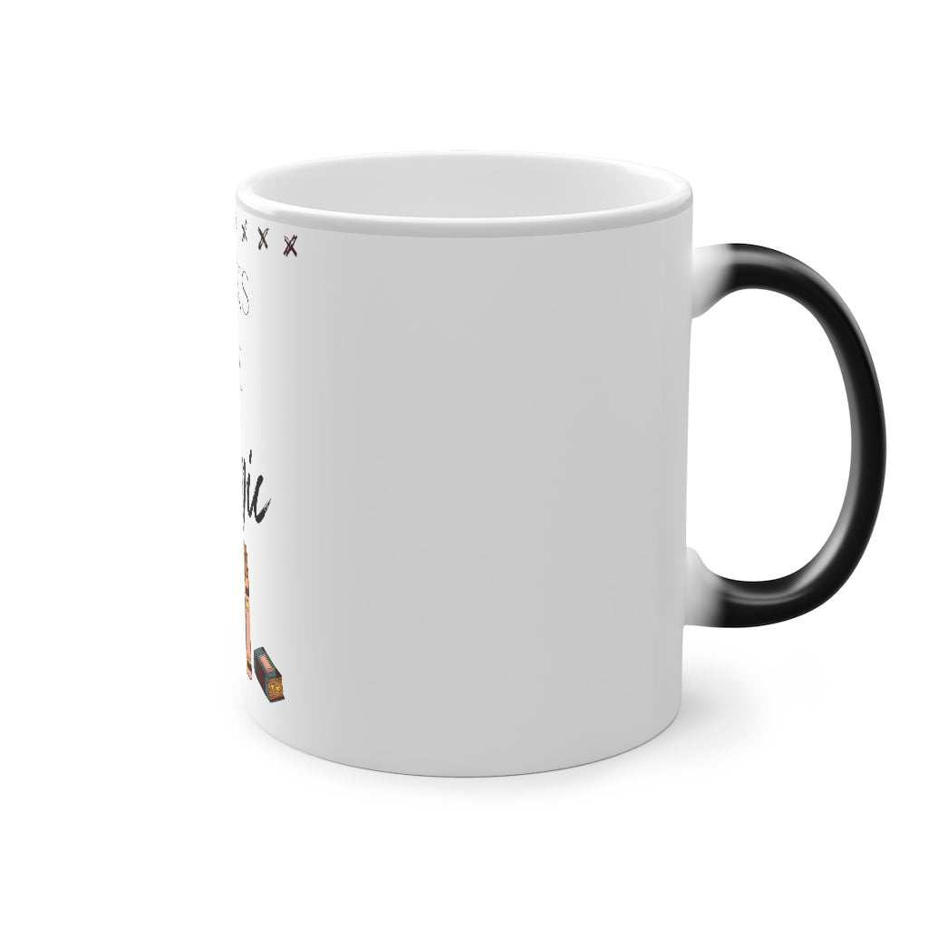 "Books are Magic" Magic Mug, 11oz