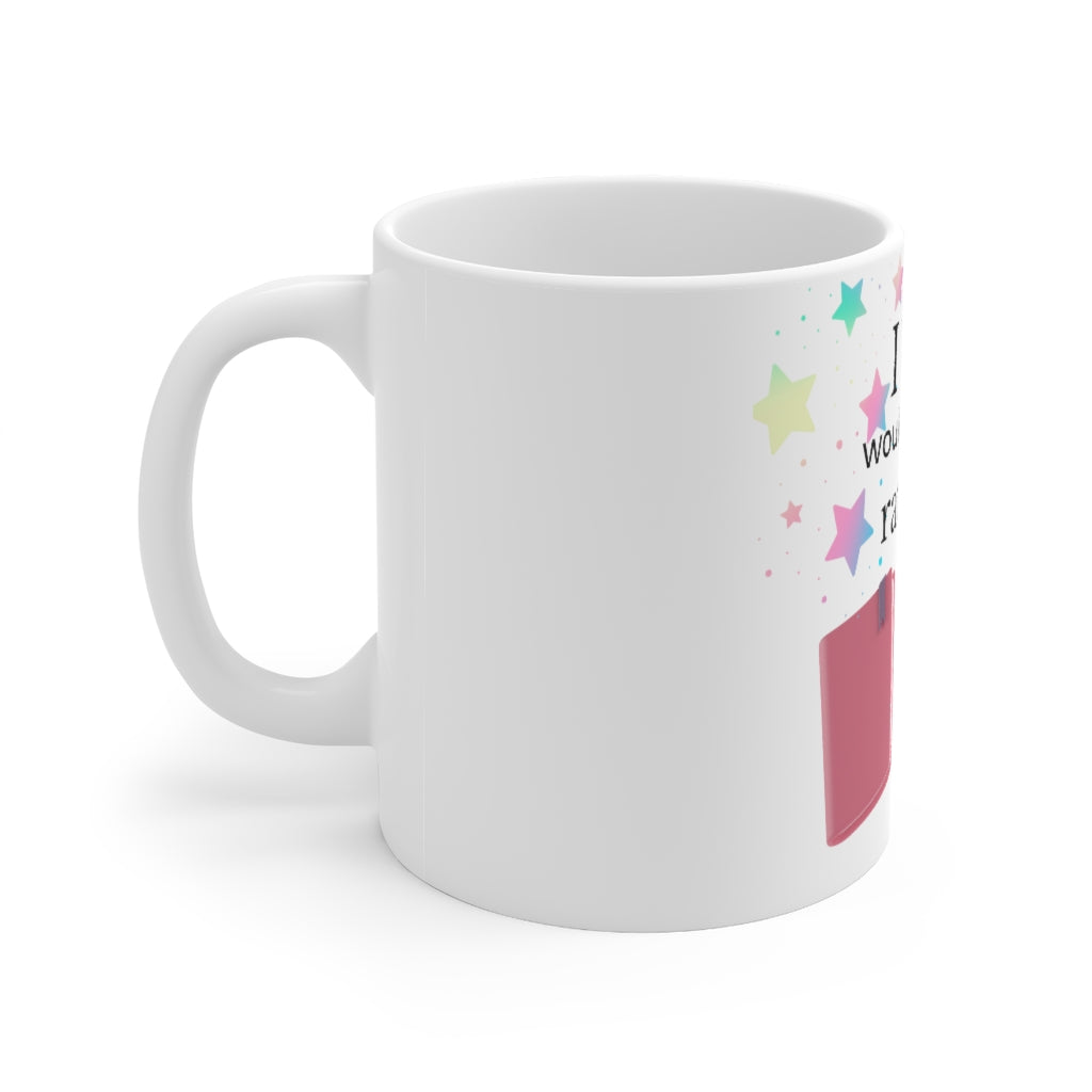 "I'd rather be Reading" Ceramic Mug 11oz