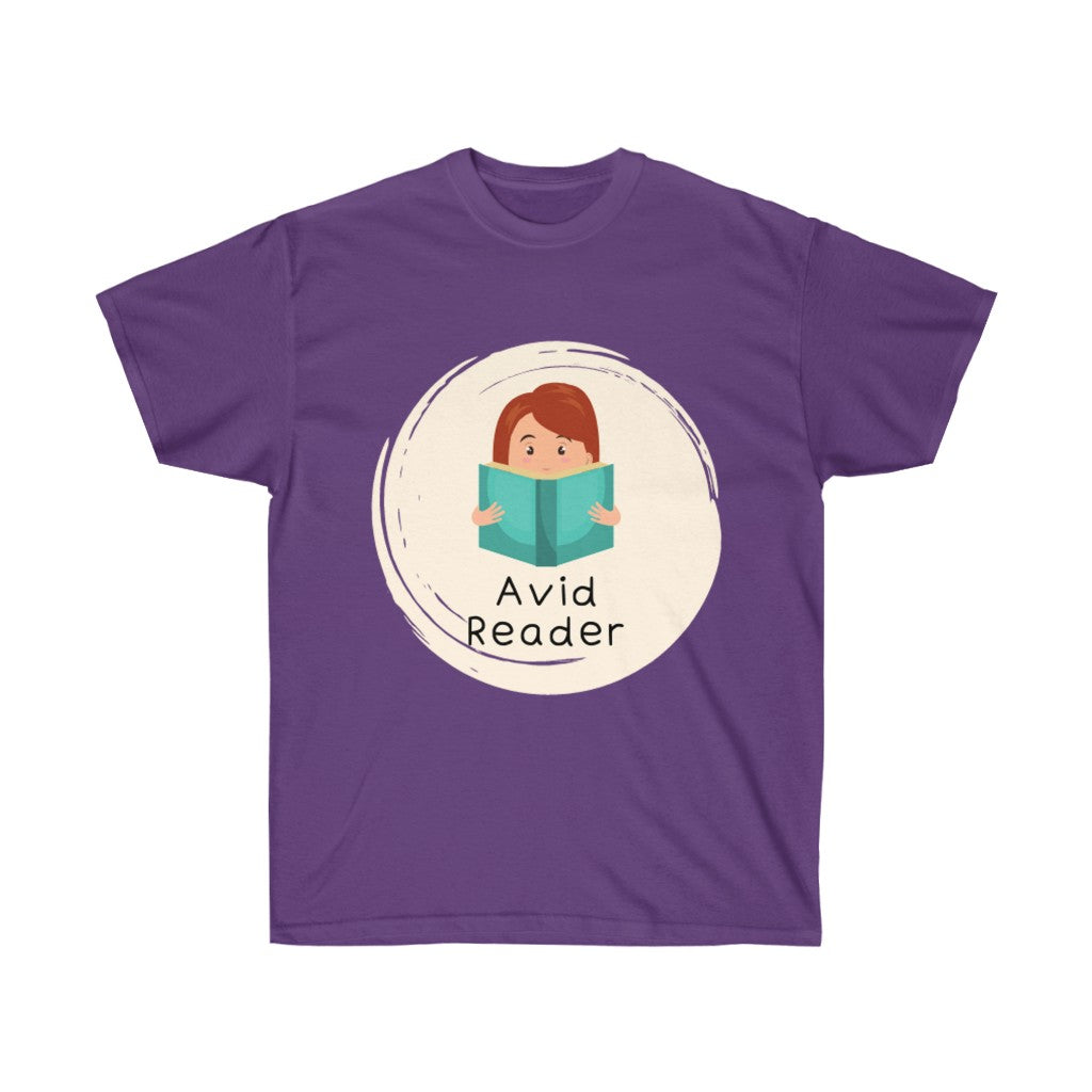 "Avid Reader" Unisex Ultra Cotton Tee