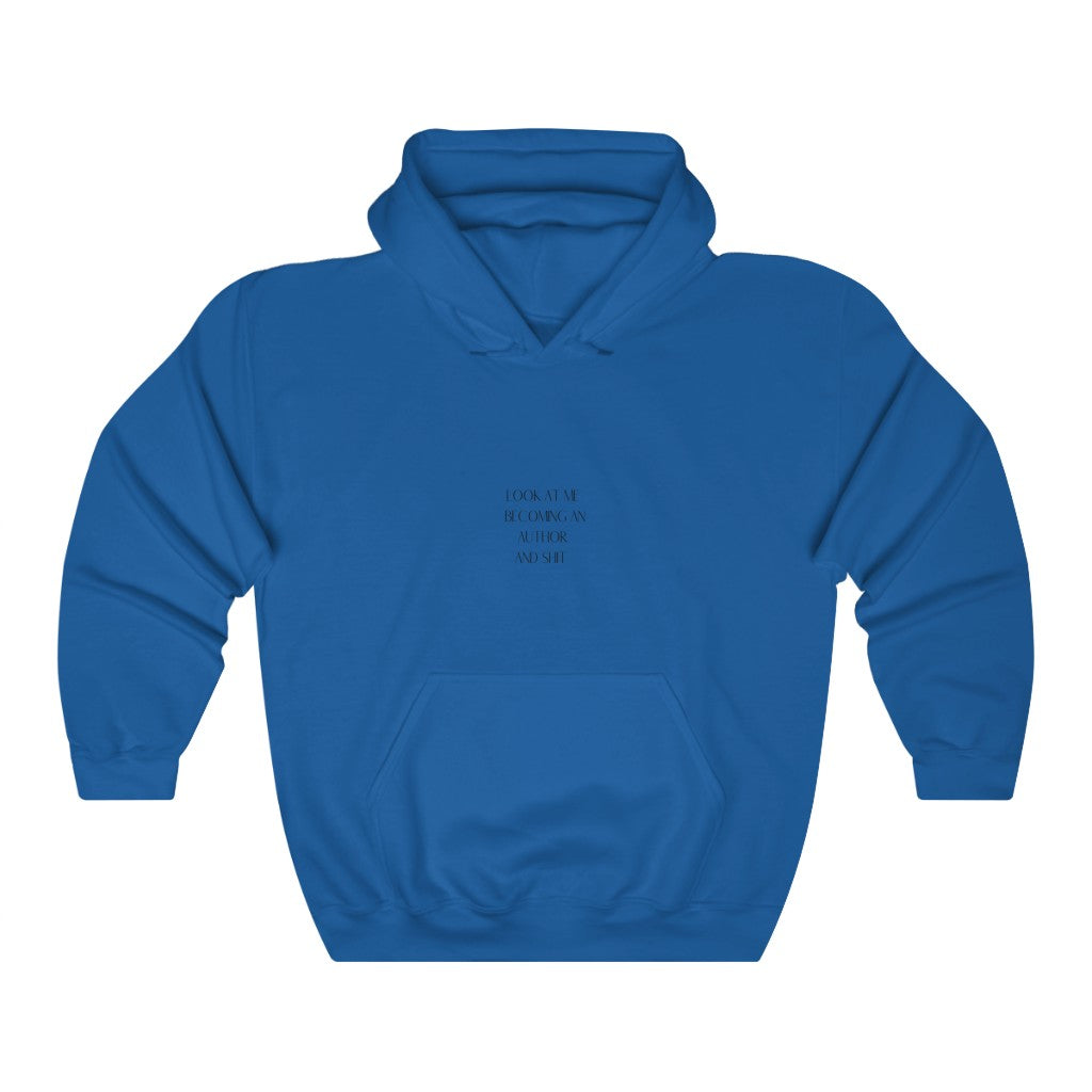 "Look at me becoming an Author" Unisex Heavy Blend™ Hooded Sweatshirt