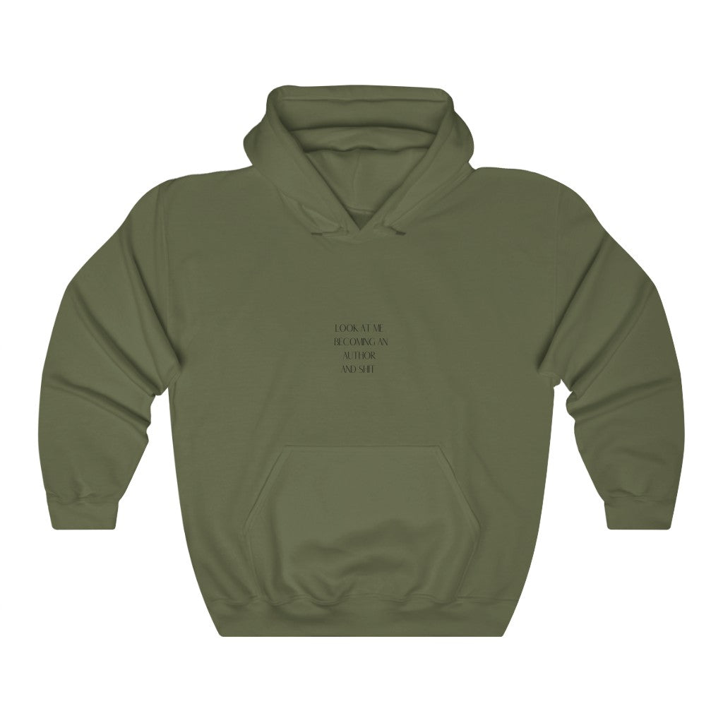 "Look at me becoming an Author" Unisex Heavy Blend™ Hooded Sweatshirt