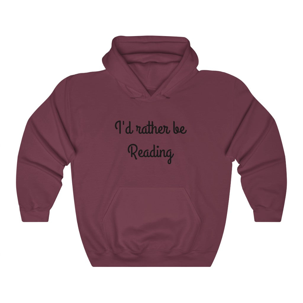 "I'd rather be Reading" Unisex Heavy Blend™ Hooded Sweatshirt