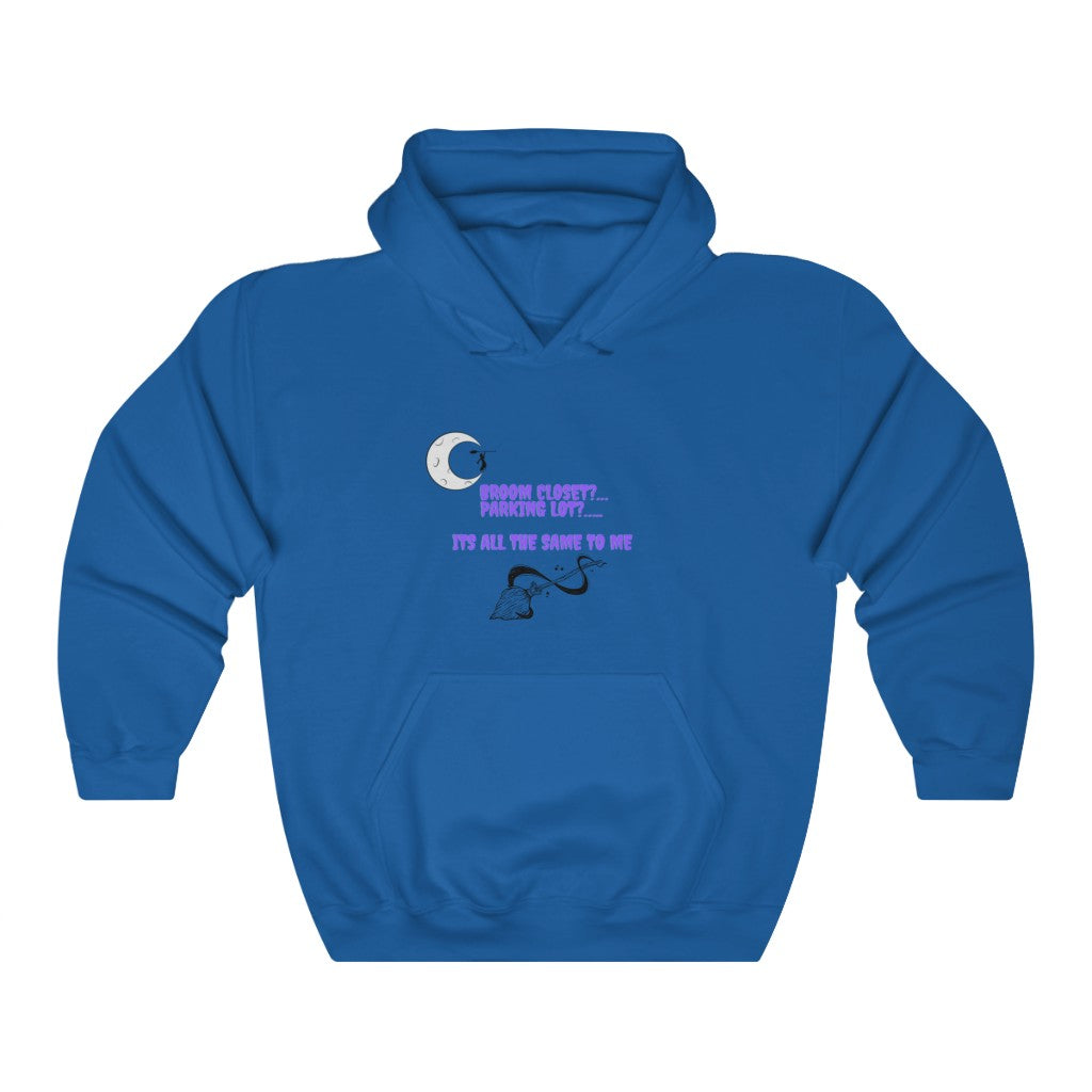 "Broom Closet, Parking Lot" Unisex Heavy Blend™ Hooded Sweatshirt