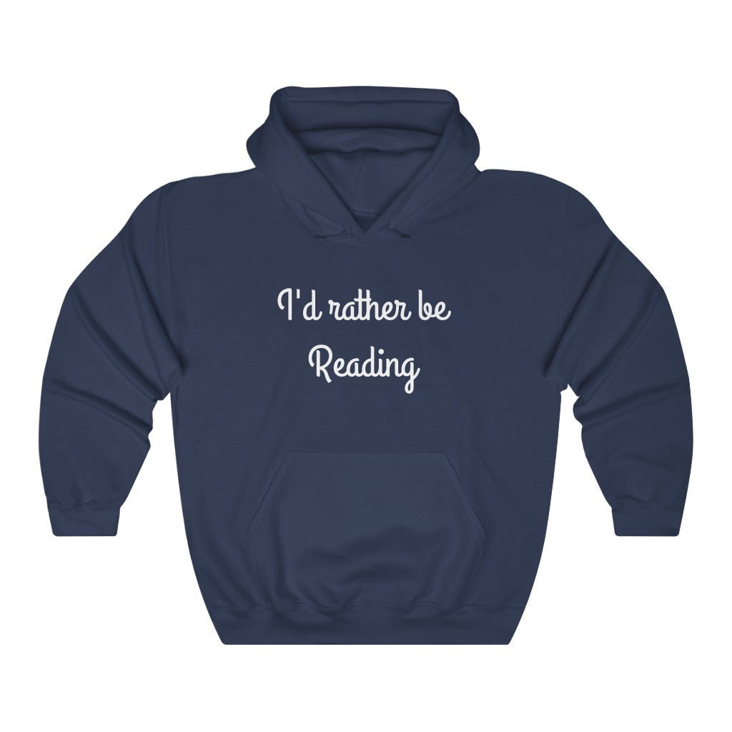 "I'd rather be Reading" Unisex Heavy Blend™ Hooded Sweatshirt
