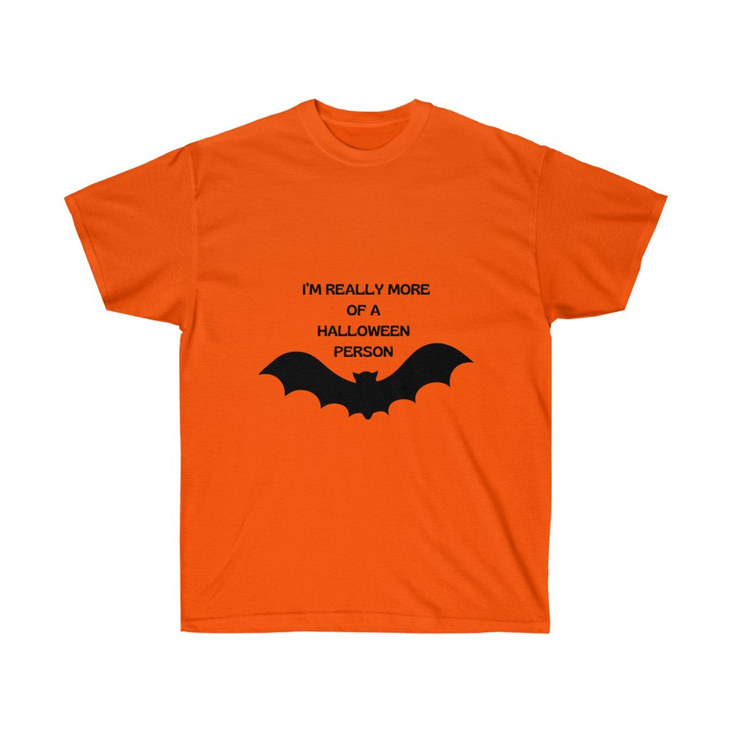 "Halloween Person" Unisex Ultra Cotton Tee